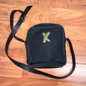 Paloma Picasso Leather and Nylon Crossbody Bag